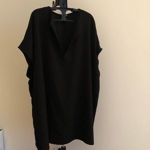 American Apparel black tunic dress